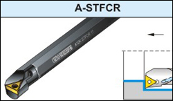 Screw clamp boring bar thru coolant A-STFCR